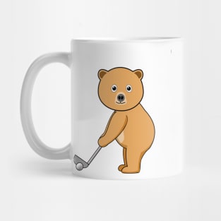 Bear and Golf Mug